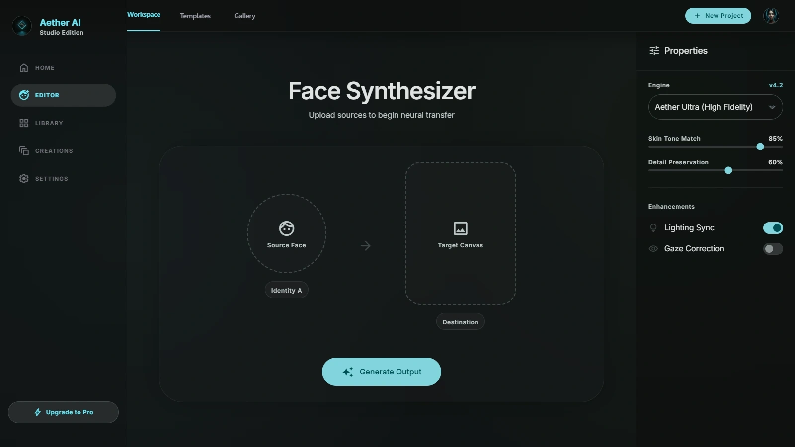 Face Swapper AI application cover